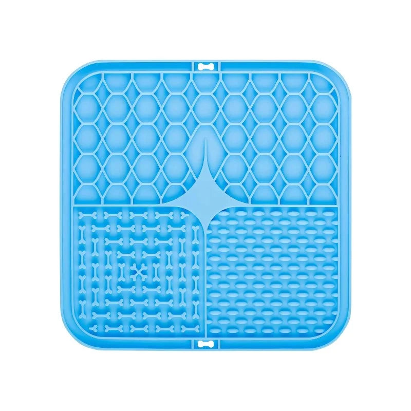 Silicone Lick Mat for Dogs & Cats – Slow Feeder & Bath Time Distraction Mat