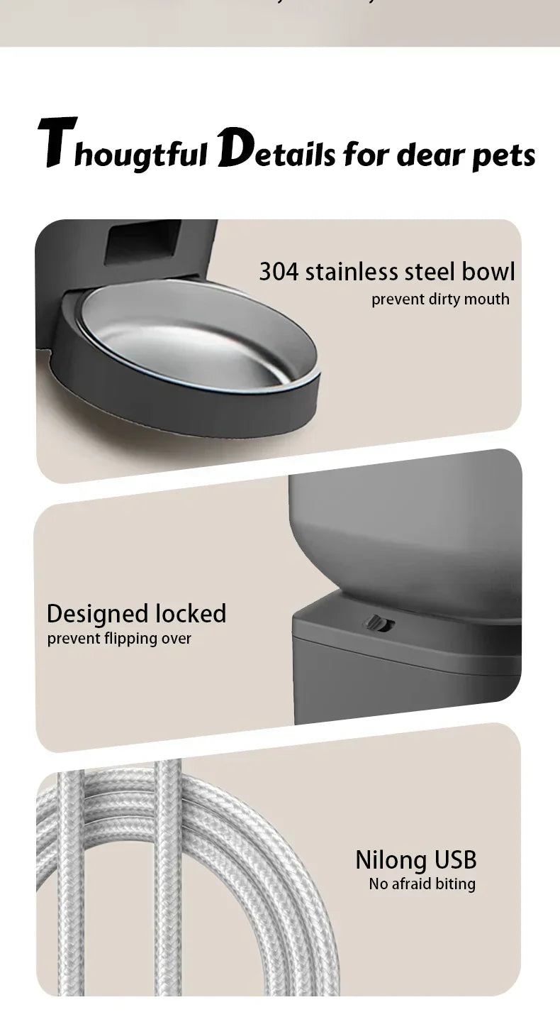 WizePet 8L Smart Automatic Pet Feeder