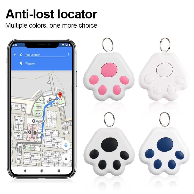 Mini GPS Bluetooth Pet Tracker – Anti-Lost Finder for Dogs, Cats, Keys & Bags