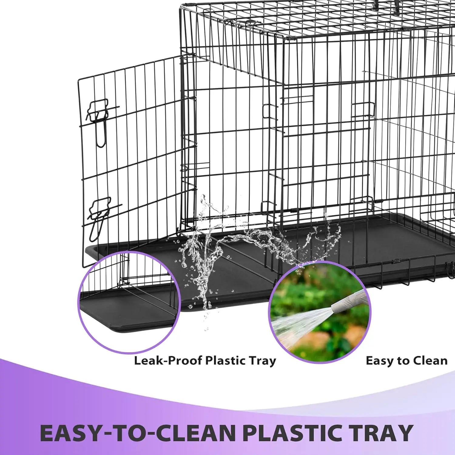 WizePet 48" Dog Crate