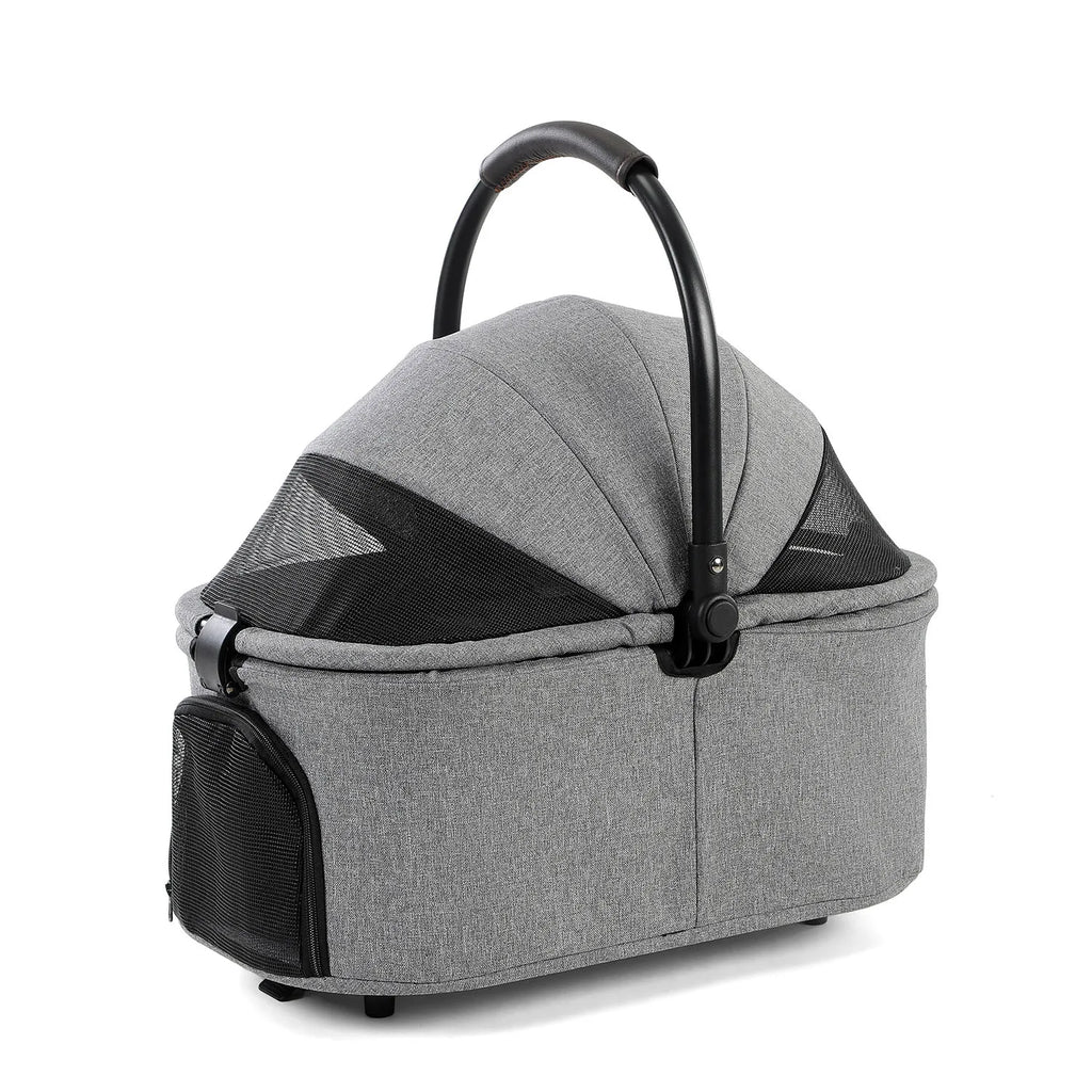 3-in-1 Foldable Pet Stroller with Detachable Carrier – All-Terrain, Waterproof