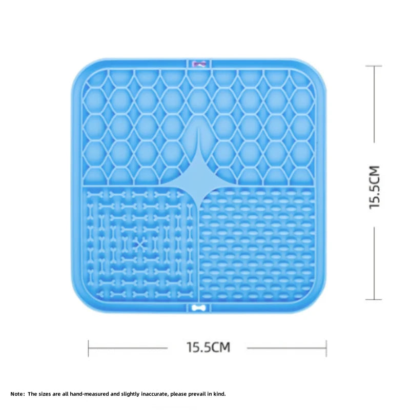 Silicone Lick Mat for Dogs & Cats – Slow Feeder & Bath Time Distraction Mat