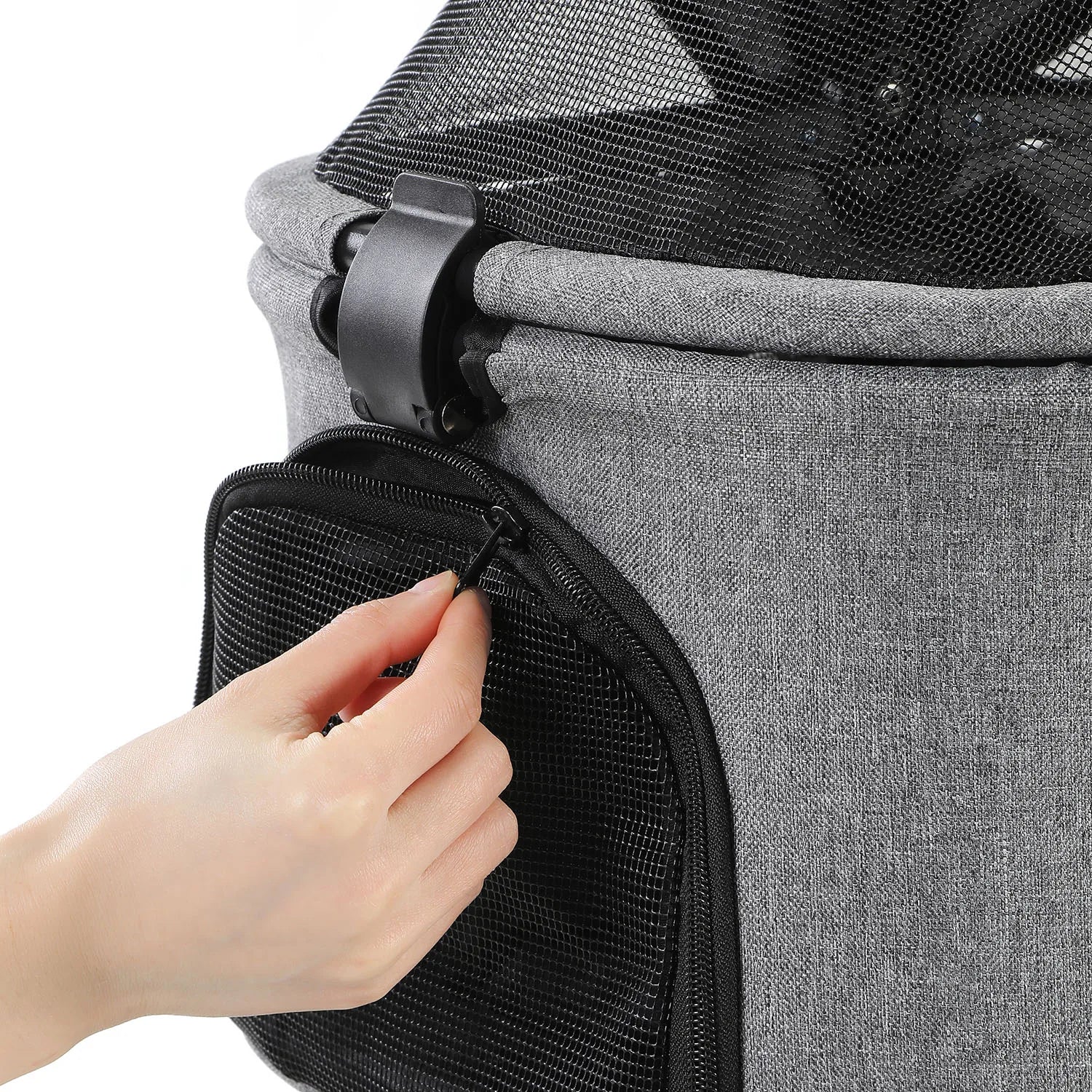 3-in-1 Foldable Pet Stroller with Detachable Carrier – All-Terrain, Waterproof