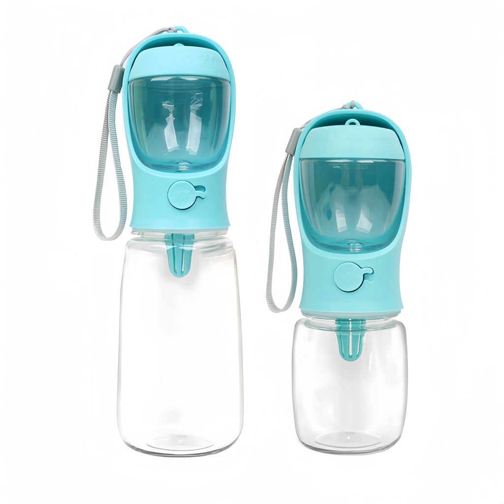 Portable Pet Water Bottle – Travel Water & Food Dispenser for Dogs & Cats