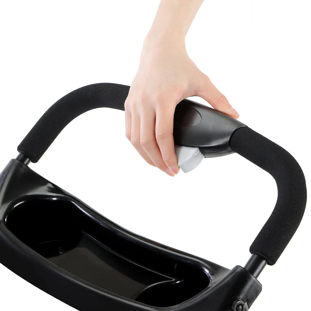 3-in-1 Foldable Pet Stroller with Detachable Carrier – All-Terrain, Waterproof