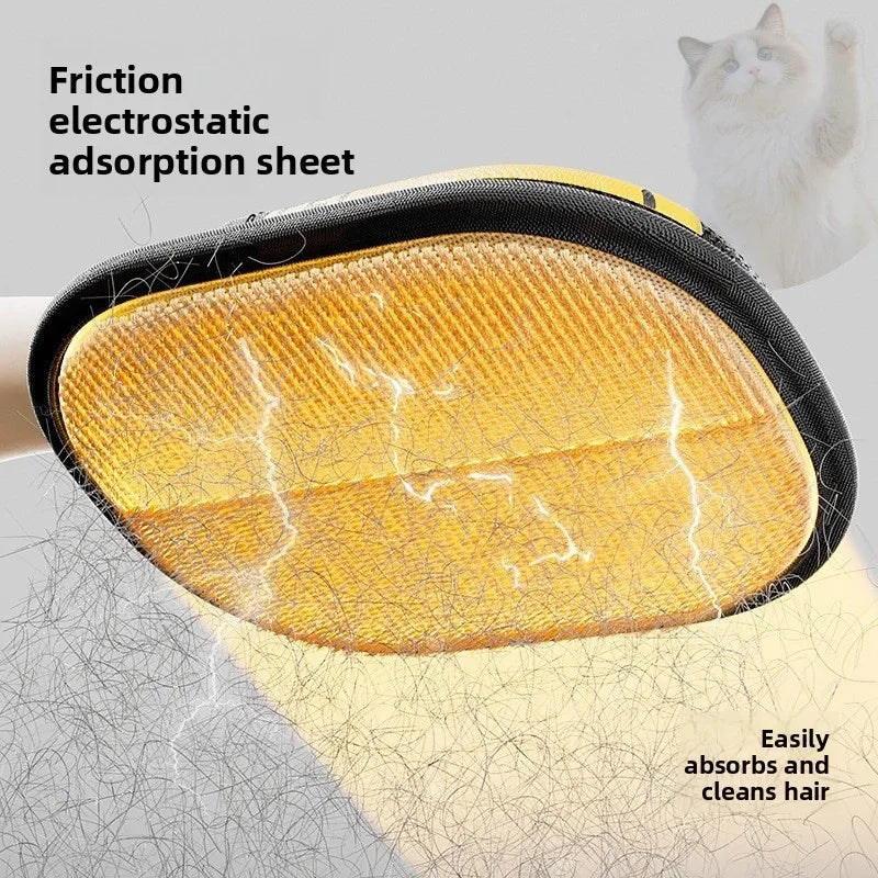 Pet Hair Removal Kit – Lint Roller, Static Brush & Grooming Gloves for Cats & Dogs