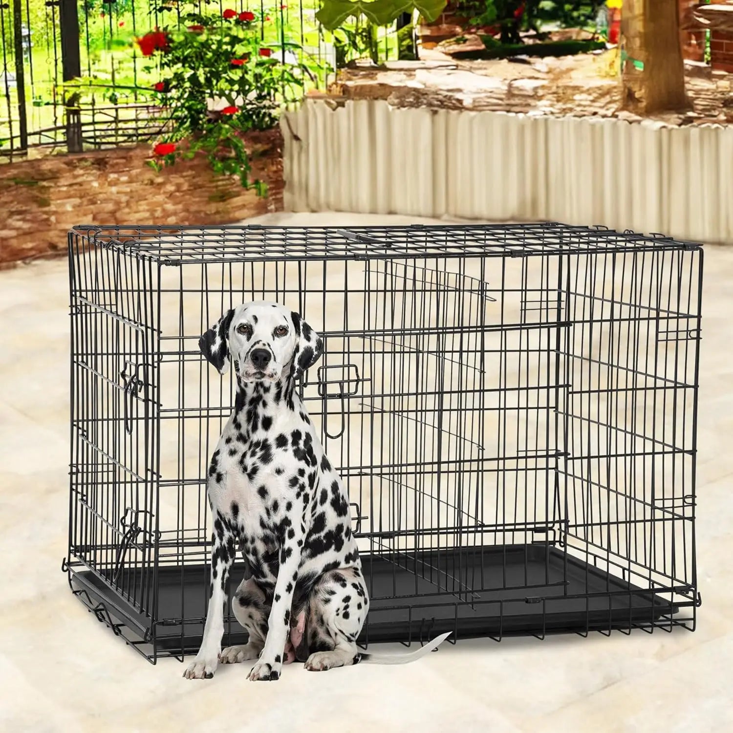 WizePet 48" Dog Crate