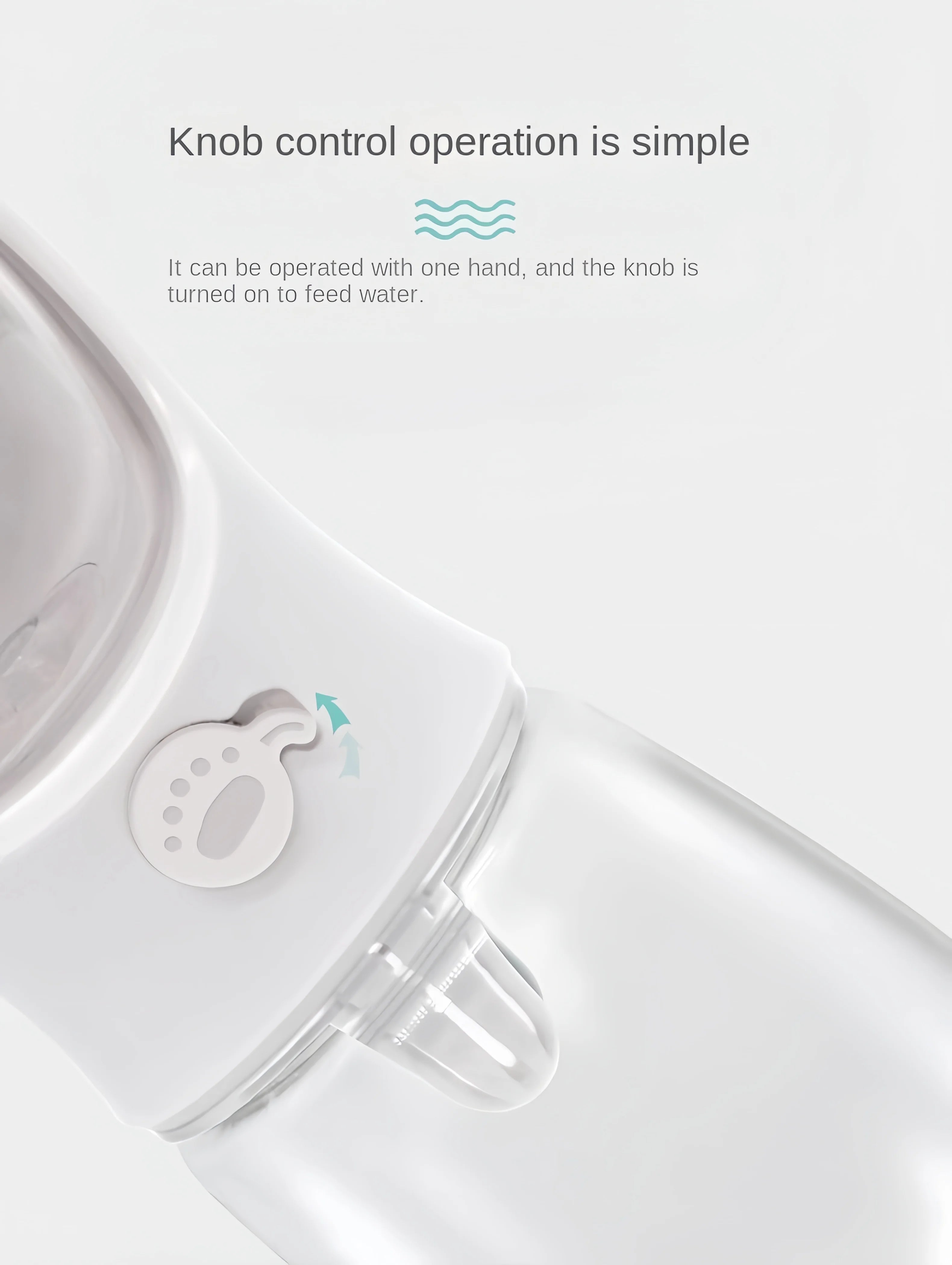Portable Pet Water Bottle – Travel Water & Food Dispenser for Dogs & Cats