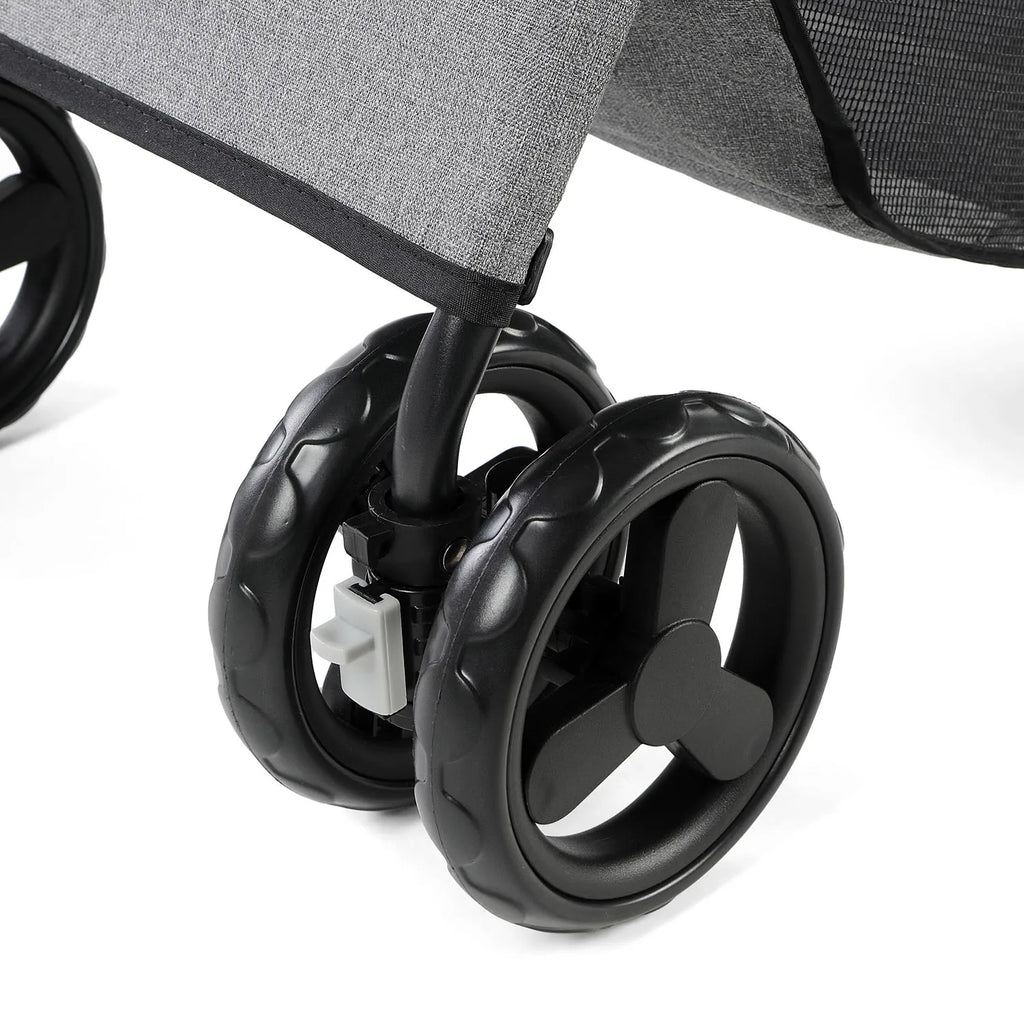 3-in-1 Foldable Pet Stroller with Detachable Carrier – All-Terrain, Waterproof