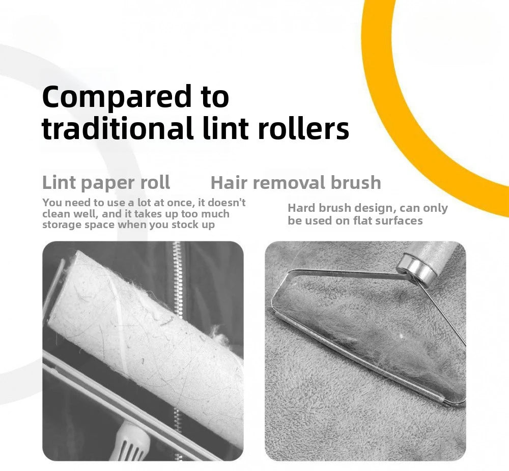 Pet Hair Removal Kit – Lint Roller, Static Brush & Grooming Gloves for Cats & Dogs