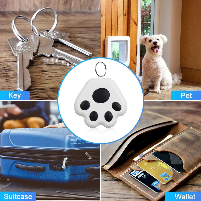 Mini GPS Bluetooth Pet Tracker – Anti-Lost Finder for Dogs, Cats, Keys & Bags