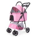 3-in-1 Foldable Pet Stroller with Detachable Carrier – All-Terrain, Waterproof