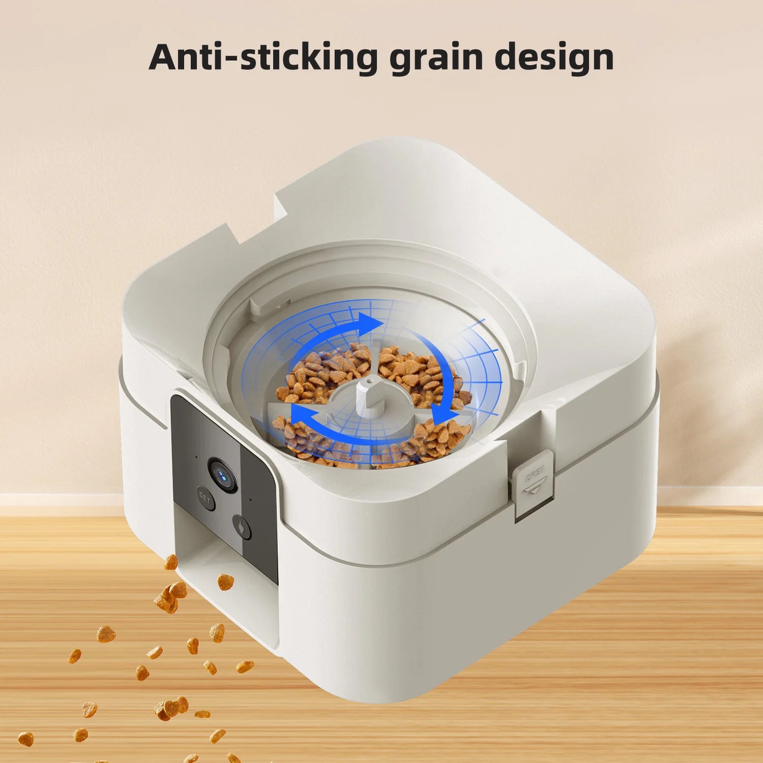 2L WiFi Pet Feeder with HD Camera – Smart Cat & Dog Food Dispenser