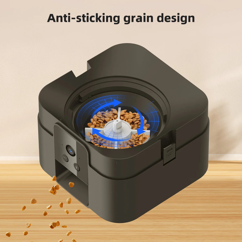 2L WiFi Pet Feeder with HD Camera – Smart Cat & Dog Food Dispenser