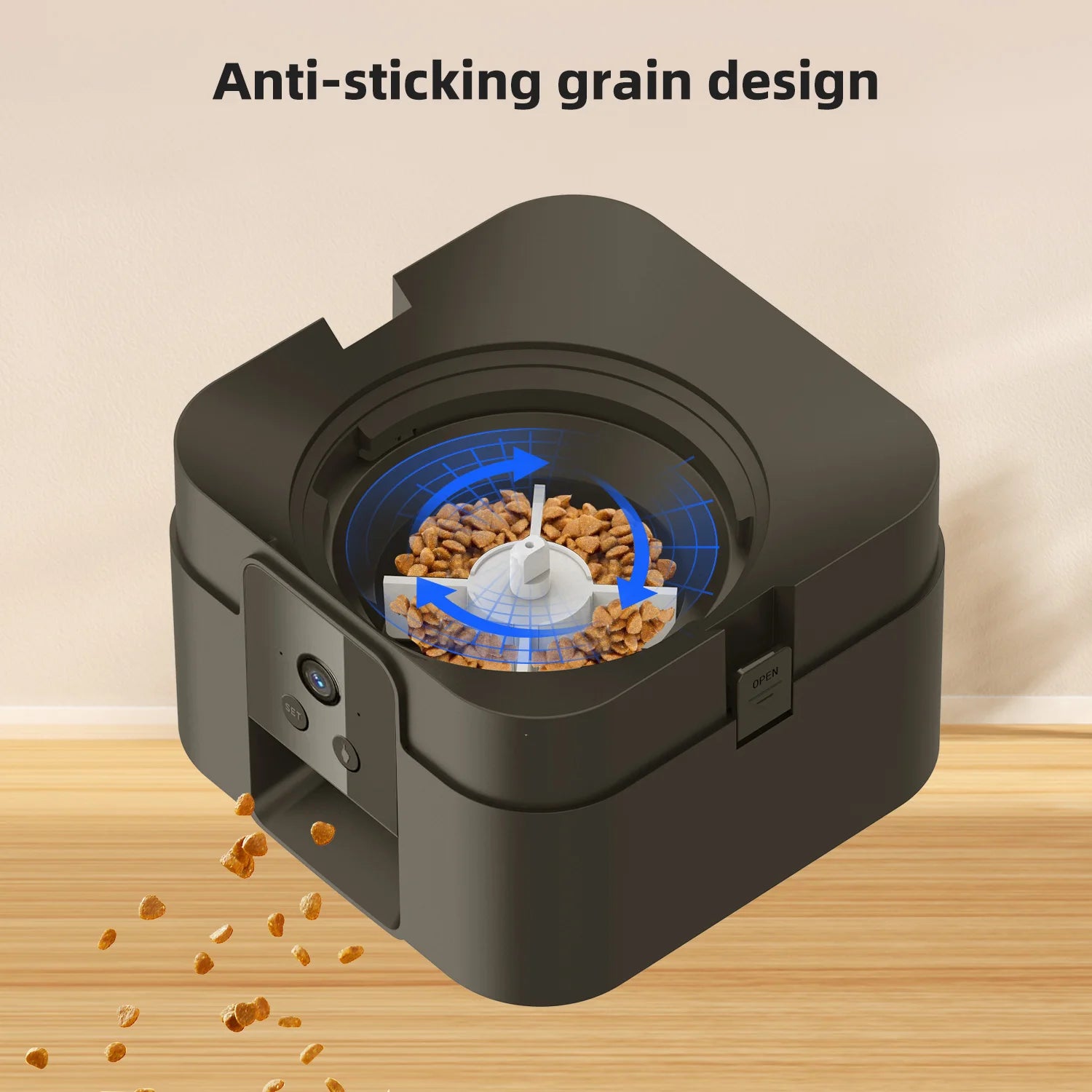 2L WiFi Pet Feeder with HD Camera – Smart Cat & Dog Food Dispenser