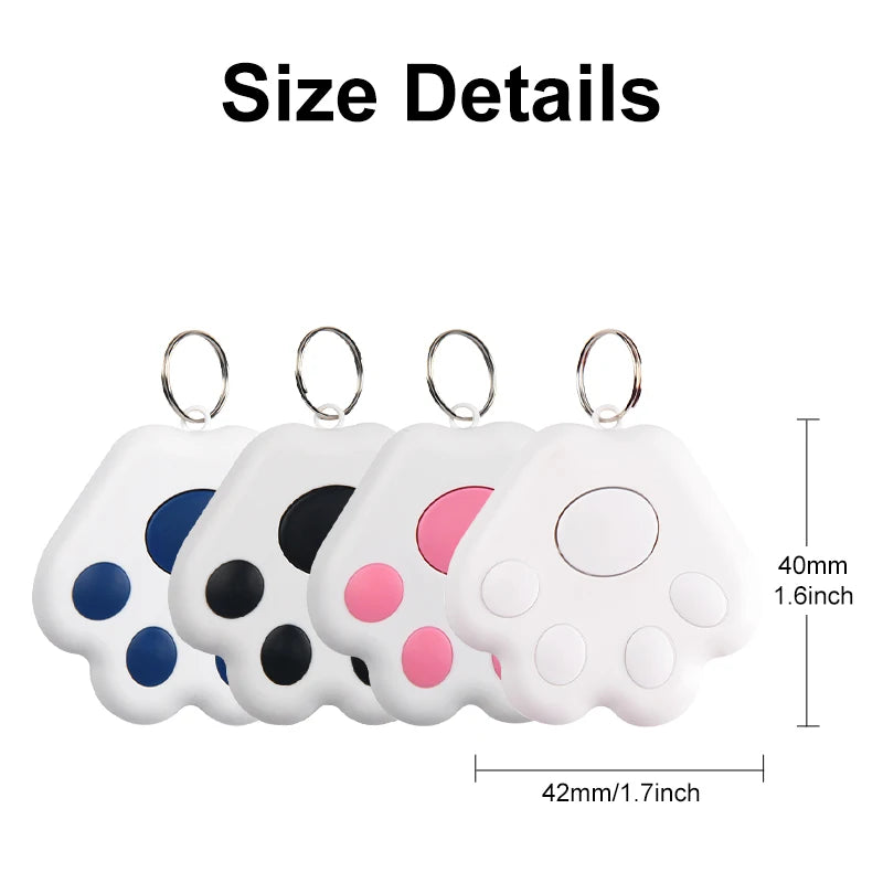 Mini GPS Bluetooth Pet Tracker – Anti-Lost Finder for Dogs, Cats, Keys & Bags