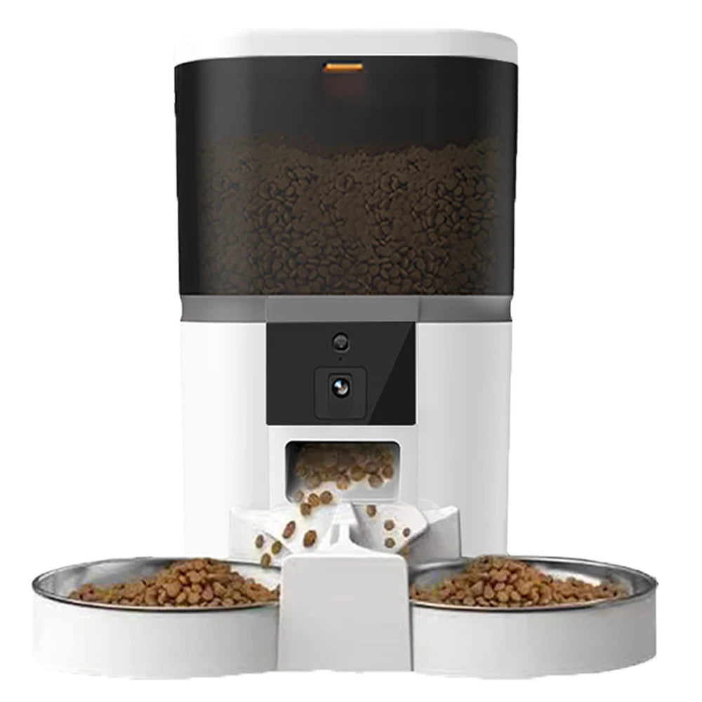 4L Automatic Pet Feeder with Camera – Mid-Size Smart Feeder for Cats & Dogs