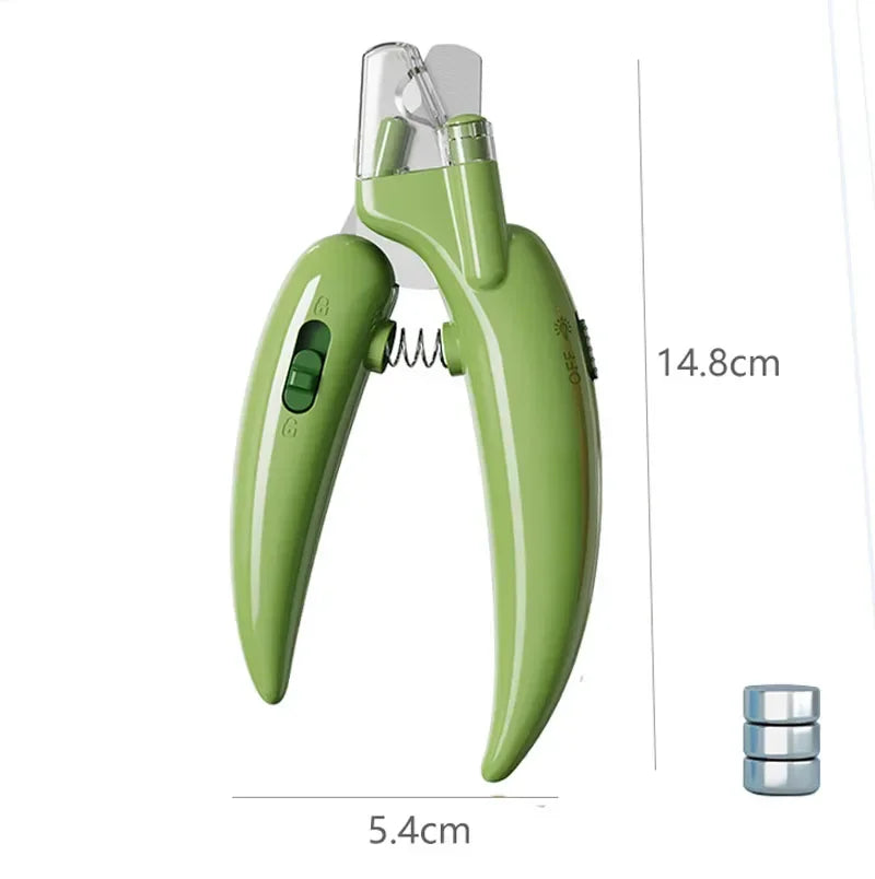Pet Nail Clippers with LED Light